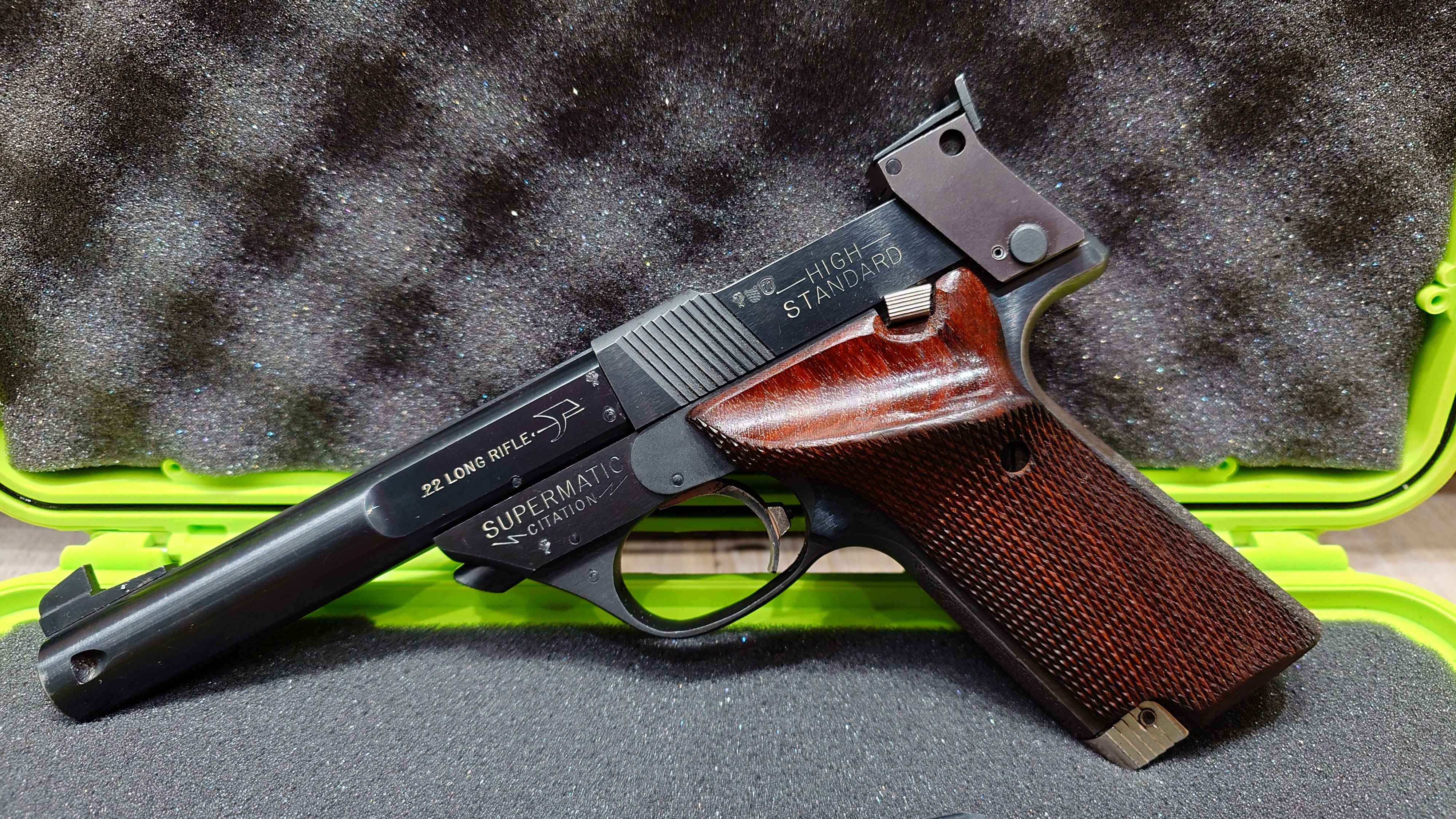 HIGH STANDARD SUPERMATIC CITATION BJ. 77 - .22LR - ZUSTAND 2