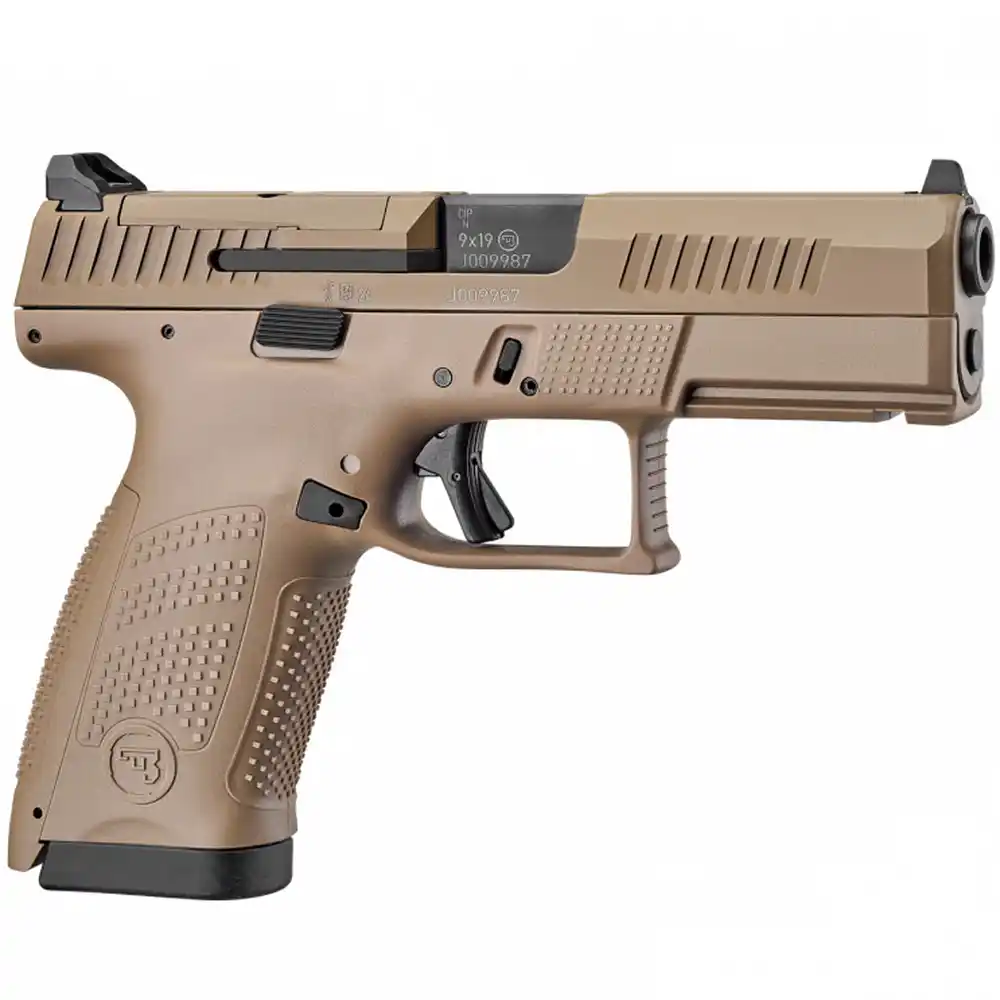 PISTOLE CZ P-10 C OR - FDE CERAKOTE - 9MM LUGER
