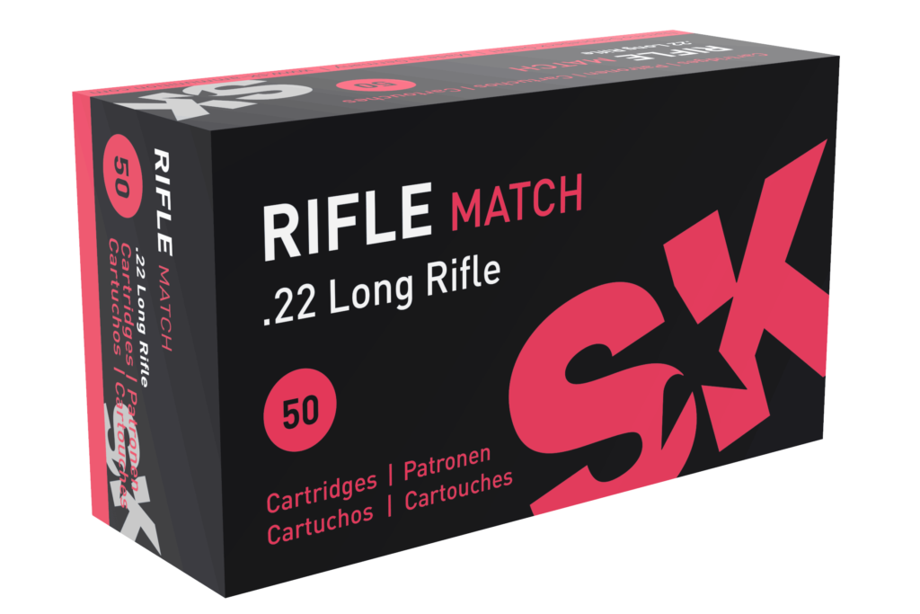 SK RIFLE MATCH - .22LR - 2,59 G / 40 GRS.  - 50 STK.