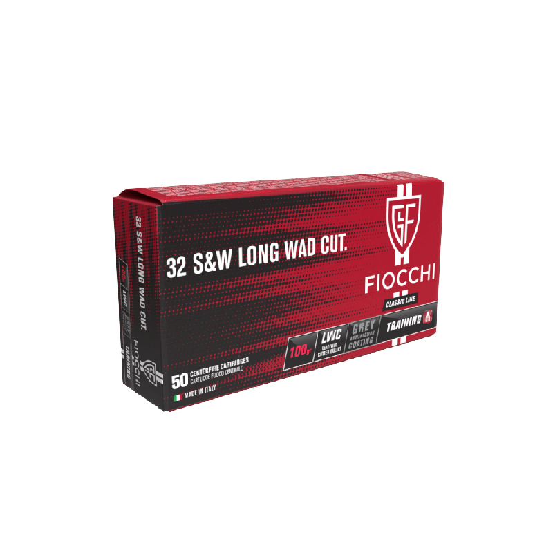 FIOCCHI .32S&W LONG L-WC - 100GRS. - 50 SCHUSS
