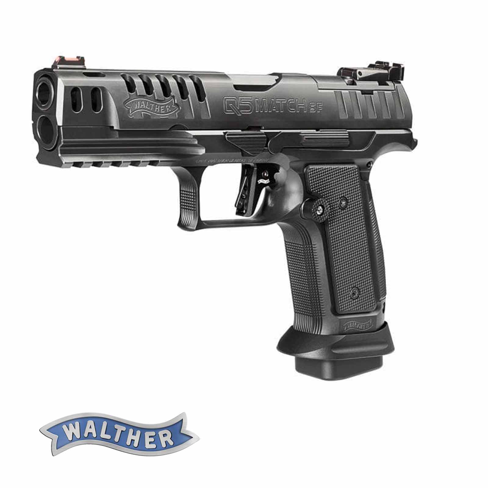 WALTHER Q5 MATCH STEEL FRAME BLACK RIBBON - 9MM LUGER