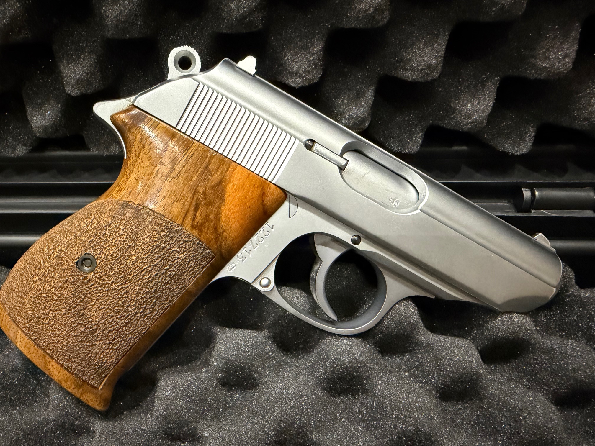 WALTHER PPK - 7,65MM BROWNING / .32AUTO - STS - + EINSTECKLAUF 4MM M20