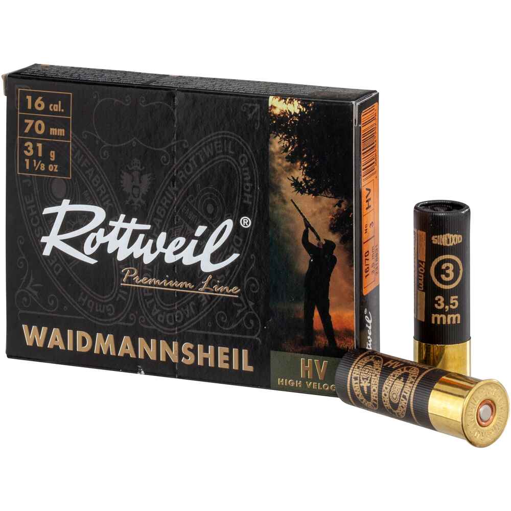 ROTTWEIL WAIDMANNSHEIL HV  - 16/70 - 3,5 MM - 10 STÜCK