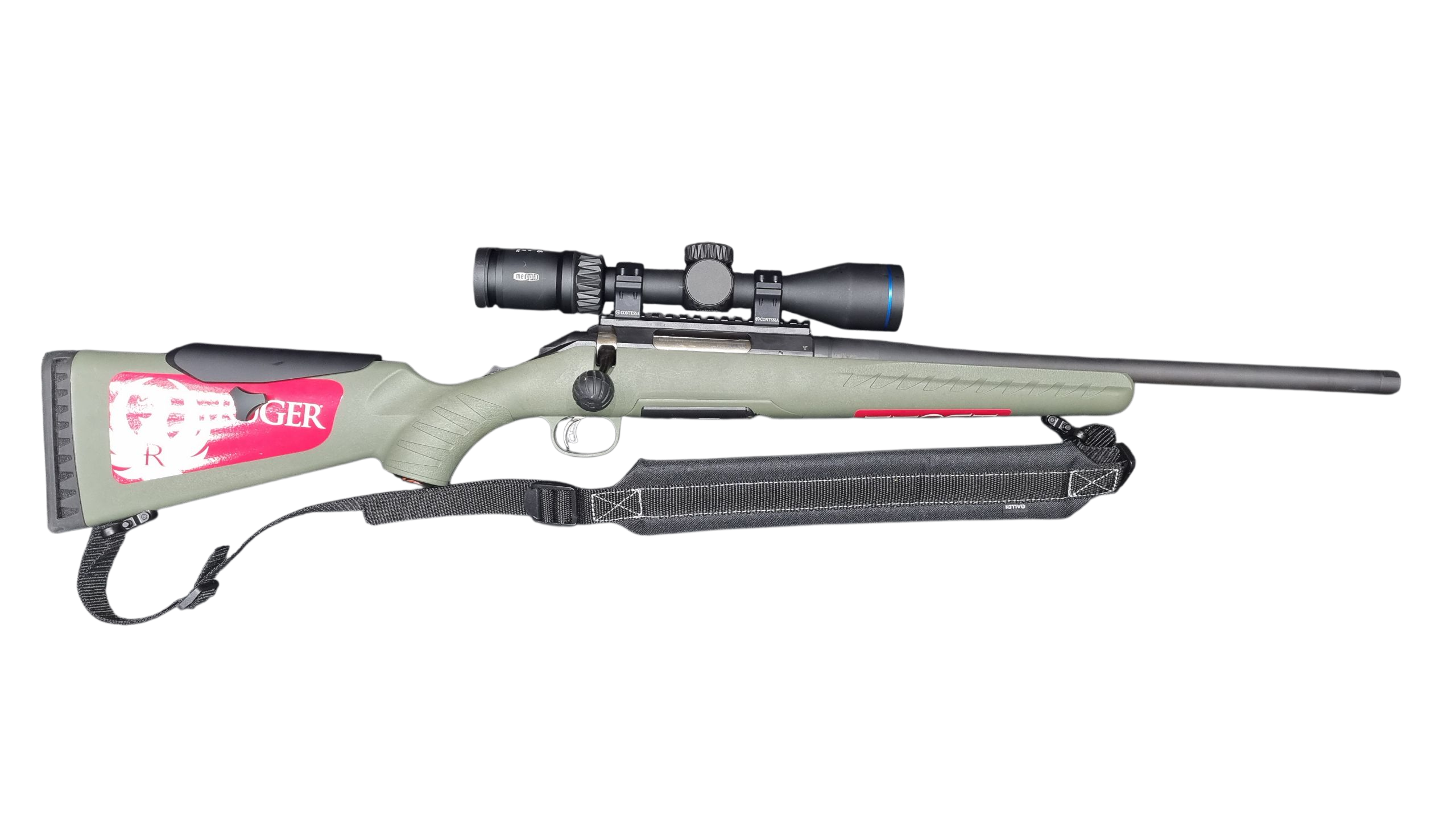 SPARSET - RUGER AMERICAN PREDATOR  THR - .308WIN. MIT MEOPTA OPTIKA 5 - 2-10x42 + RIEMEN