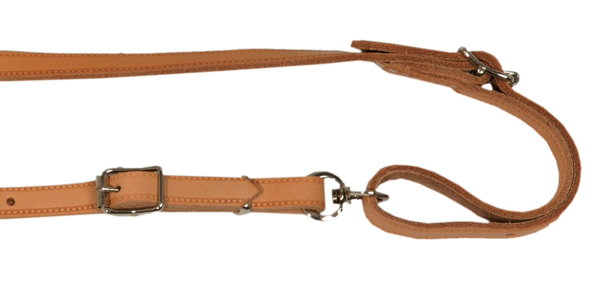 UMHÄNGELEINE AUS FAHLLEDER - 14 MM BREITE