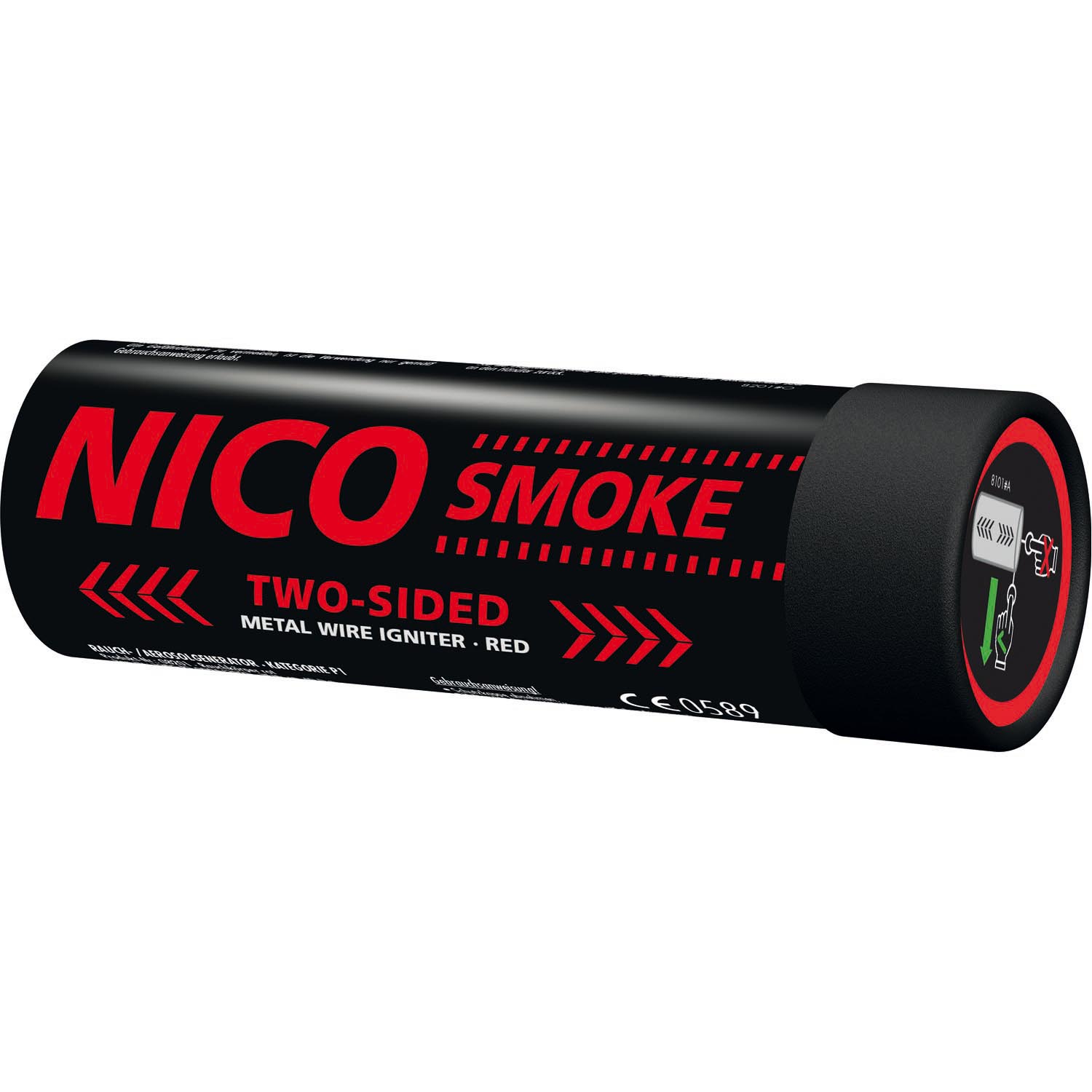 NICO-SMOKE 2-SIDE RAUCHGRANATE  - P1 - 1 STÜCK