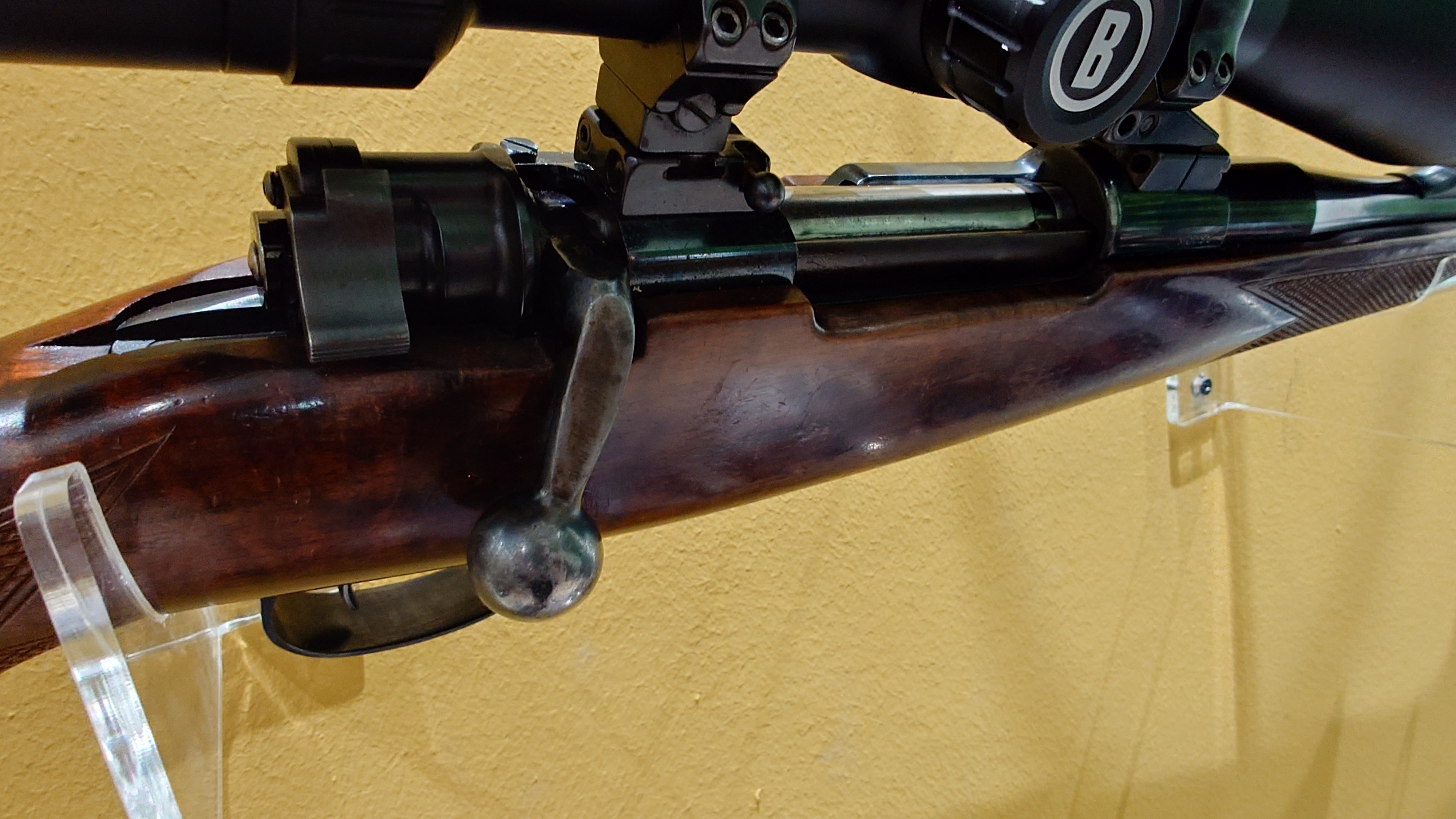 REPETIERBÜCHSE FRANKONIA M98 - 9,3x62 MIT NEUWERTIGEM BUSHNELL PRIME 3-12x56