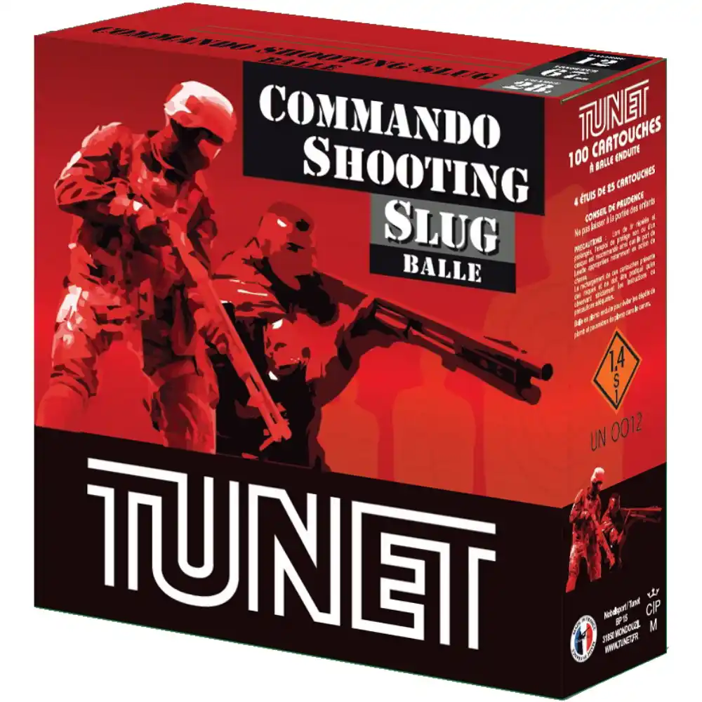 TUNET COMMANDO SLUG 12/67  28G   - 100 STÜCK