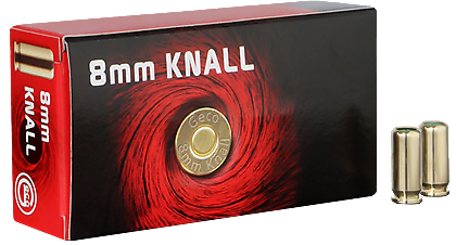 GECO PLATZPATRONEN 8MM KNALL - 50 SCHUSS