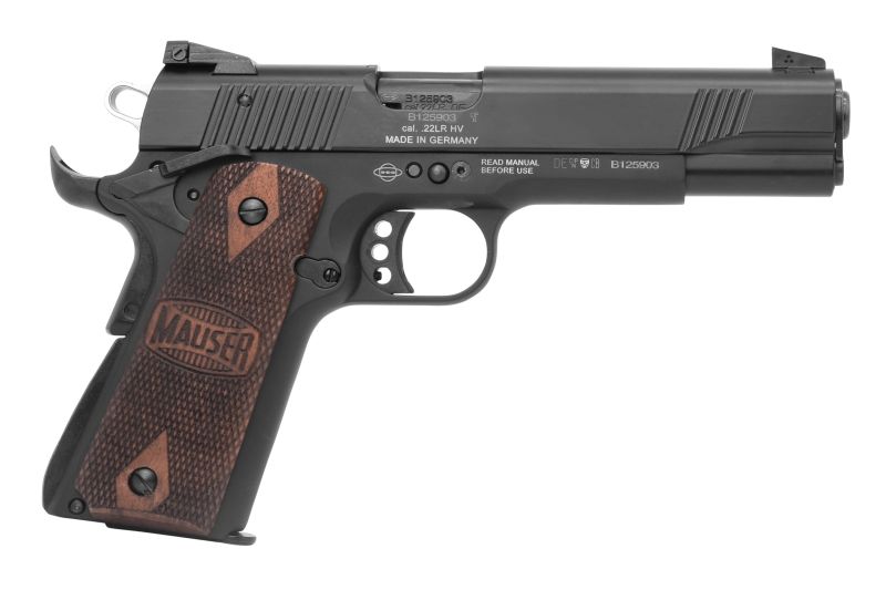 MAUSER 1911  .22LR - HALBAUTOMATISCHE PISTOLE - WALNUSSGRIFF