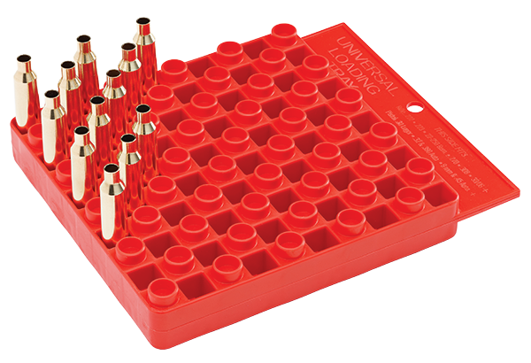 HORNADY UNIVERSAL LADEBRETT - RELOADING BLOCK - .32ACP-.458MAG