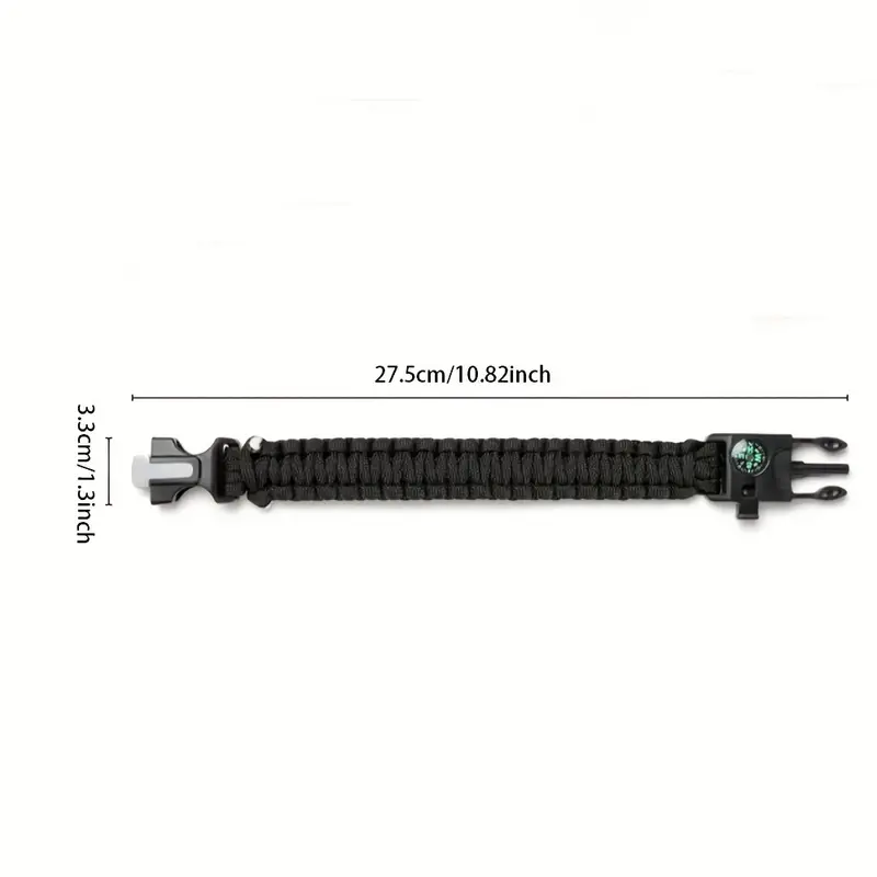 SURVIVAL-ARMBAND MIT 5 FUNKTIONEN