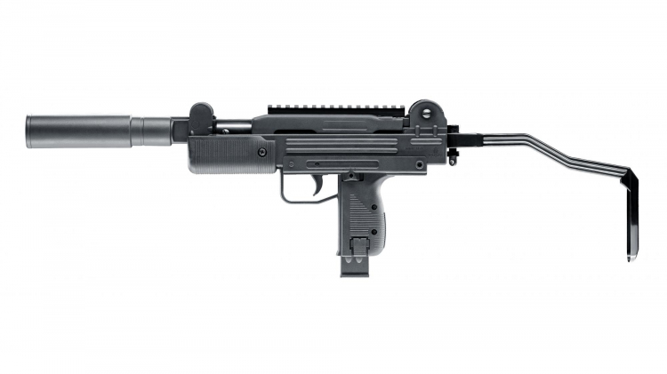 IWI MINI UZI - 4,5MM - KNICKLAUF-LUFTPISTOLE - KLAPPSCHAFT