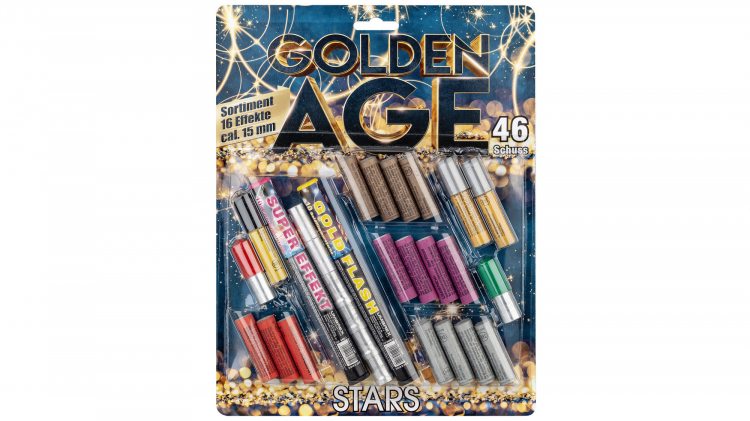 GOLDEN AGE EFFEKTSORTIMENT -  46  TLG - 15 MM