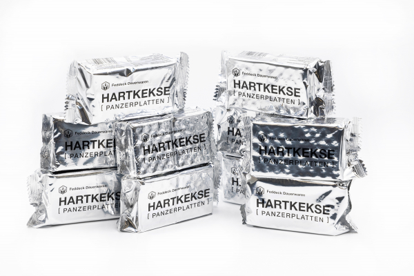 ORIGINAL BW-HARTKEKSE / PANZERPLATTEN - 125 G