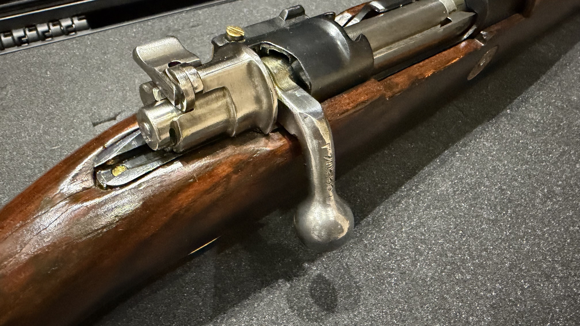 GEPFLEGTER K98 - PREDUZECE ZASTAVA  - M48A - 8x57iS - VERGOLDET