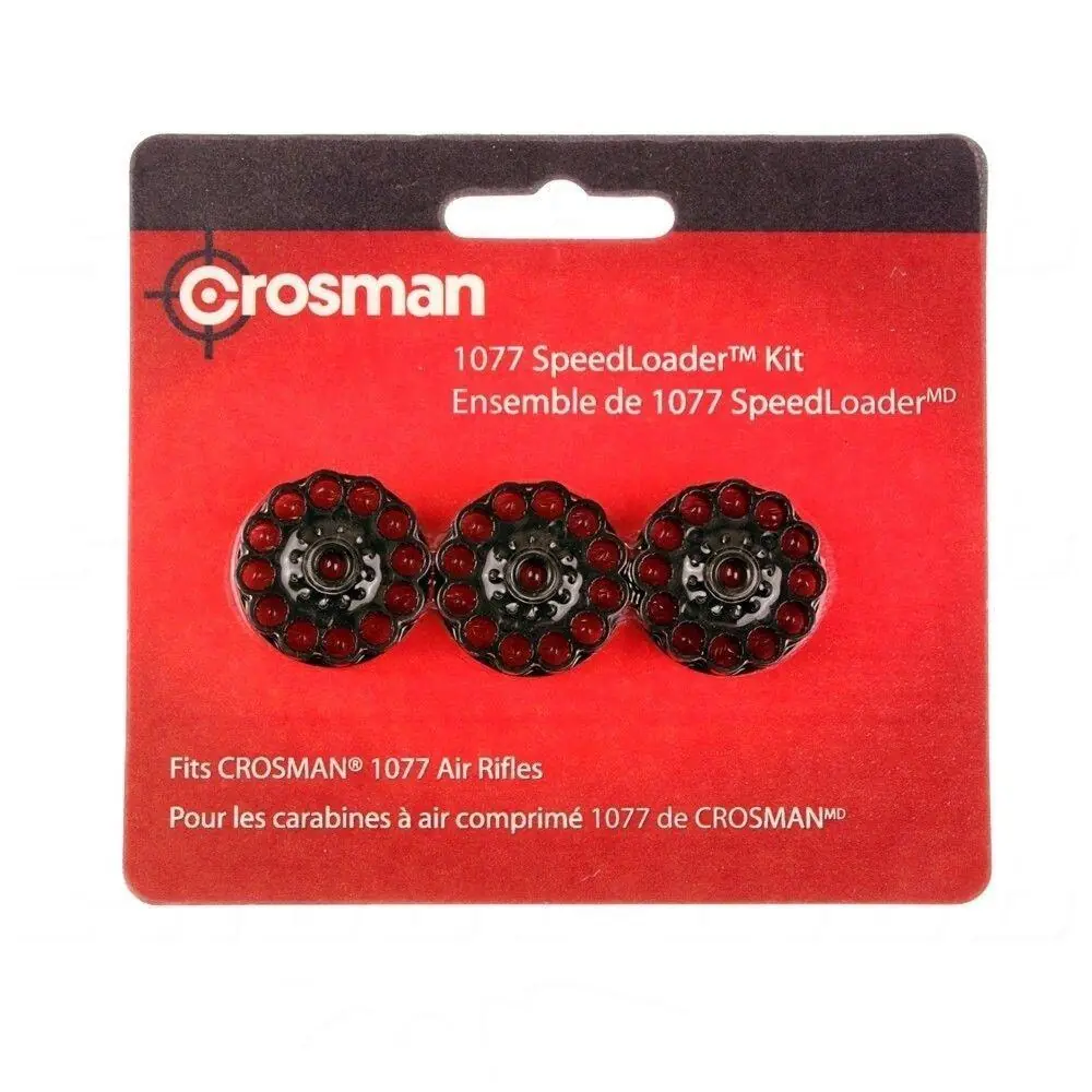 3-ER-SET TROMMELMAGAZINE FÜR CROSMAN 1077