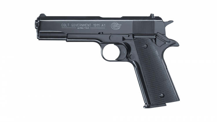 COLT GOVERNMENT 1911 A1 - 9MM P.A.K. - BRÜNIERT