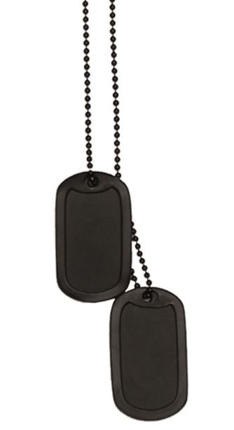 HALSKETTE ERKENNUNGSMARKE "DOG TAG"