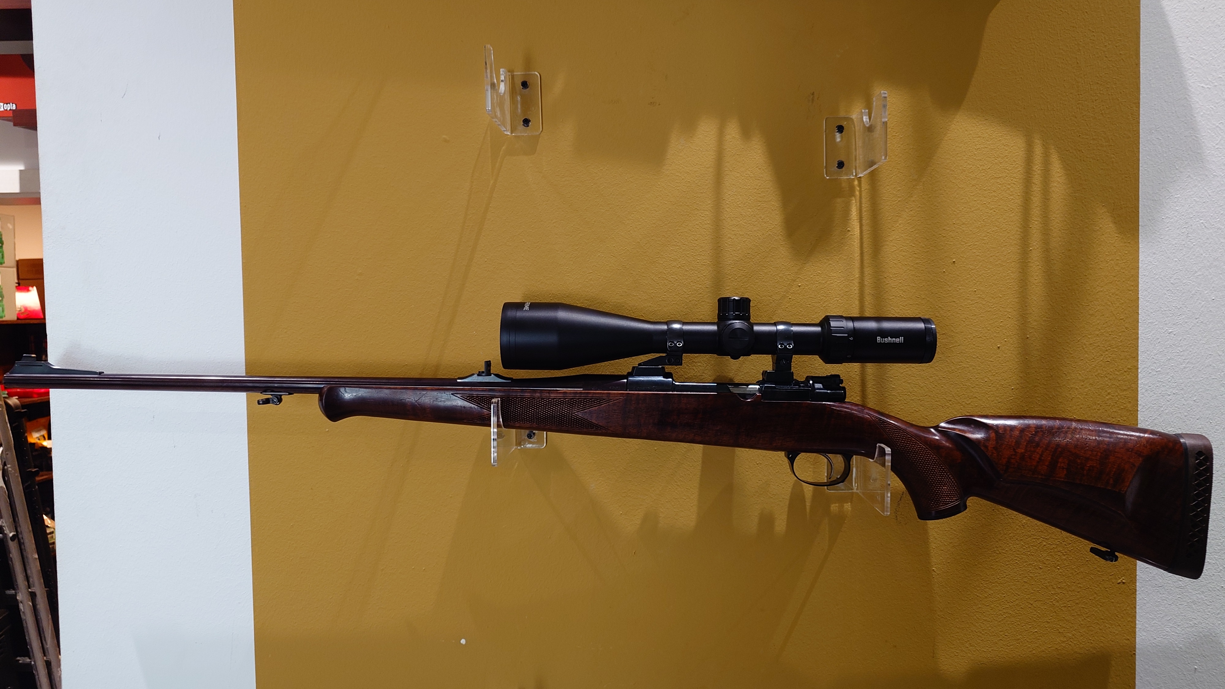 REPETIERBÜCHSE FRANKONIA M98 - 9,3x62 MIT NEUWERTIGEM BUSHNELL PRIME 3-12x56