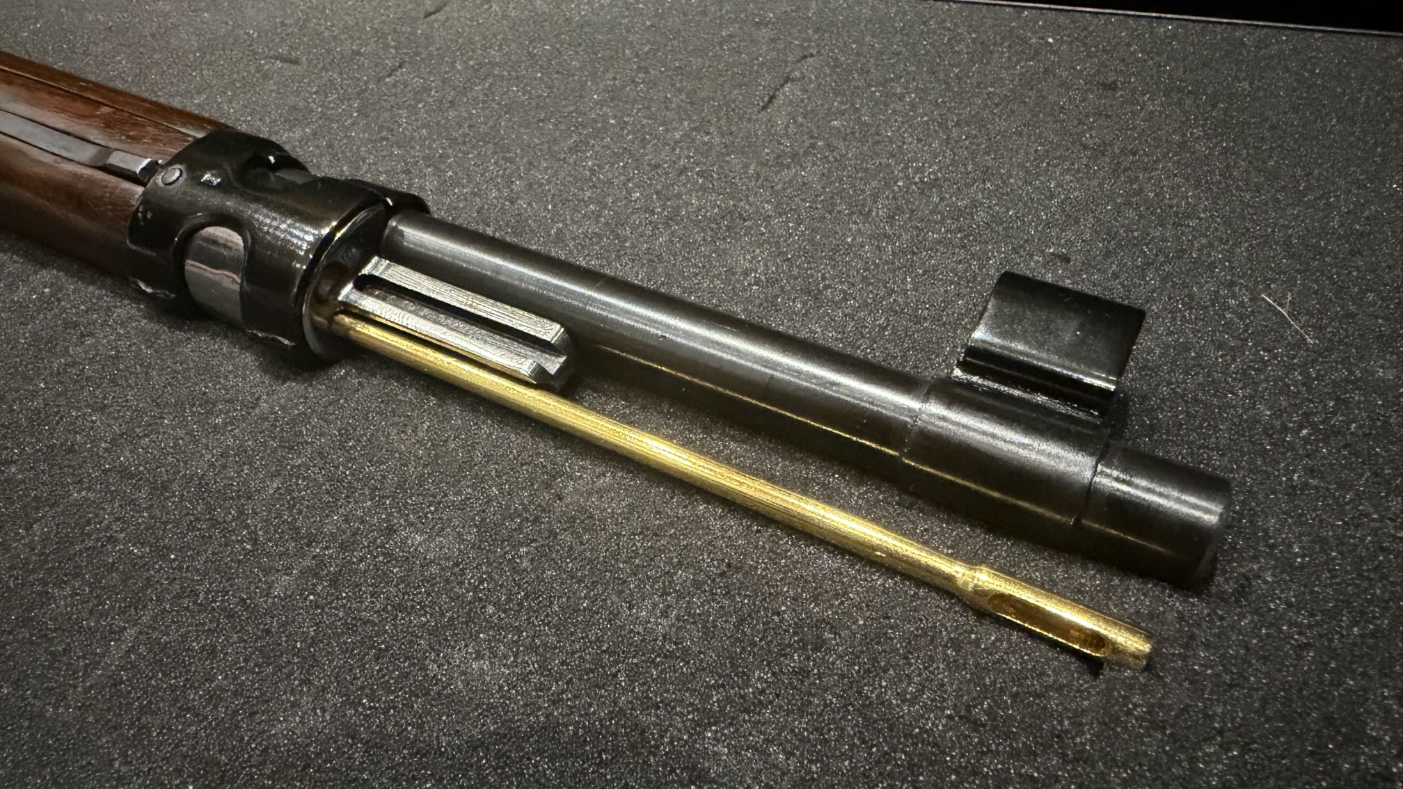 GEPFLEGTER K98 - PREDUZECE ZASTAVA  - M48A - 8x57iS - VERGOLDET