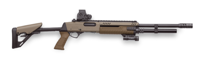 FABARM STF12 PRO TELESCOPIC - FDE - 56 CM / 22 ZOLL - 12/76