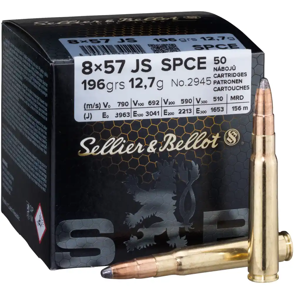 SELLIER & BELLOT 8x57JS SPCE - 196GRS. - 50 STÜCK