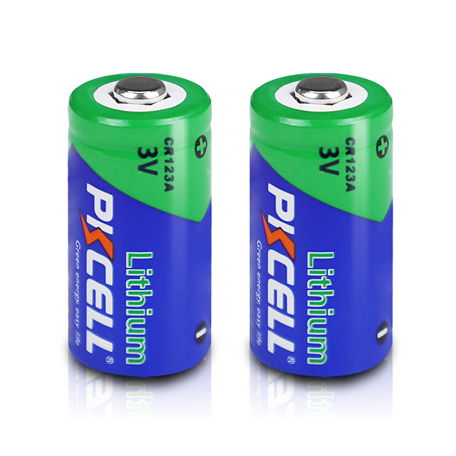 PKCELL LITIUM BATTERIE CR123A - 3V - 2 STÜCK - 16340