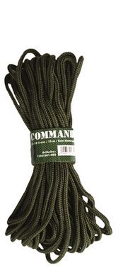 COMMANDO-SEIL OLIV 5MM x 15 METER