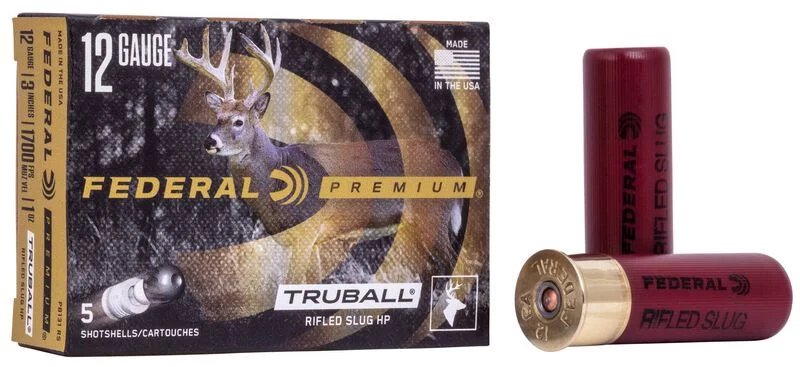 FEDERAL TRUBALL SLUG HP 12/76 - 438GRS  - 5 STÜCK