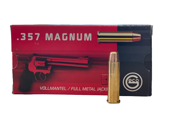 GECO REVOLVERPATRONEN - .357MAG. 158GRS / 10,2 G - FMJ-FN. - 50 SCHUSS