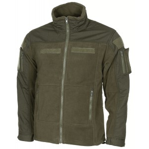 MFH FLEECEJACKE "COMBAT" - OLIV
