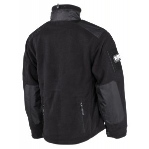 MFH FLEECEJACKE "HEAVY STRIKE" - SCHWARZ