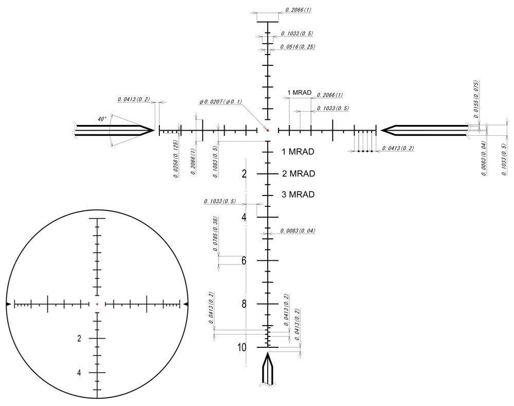 DDOPTICS ZIELFERNROHR - DDMP V6 5-30x56 - LONG RANGE