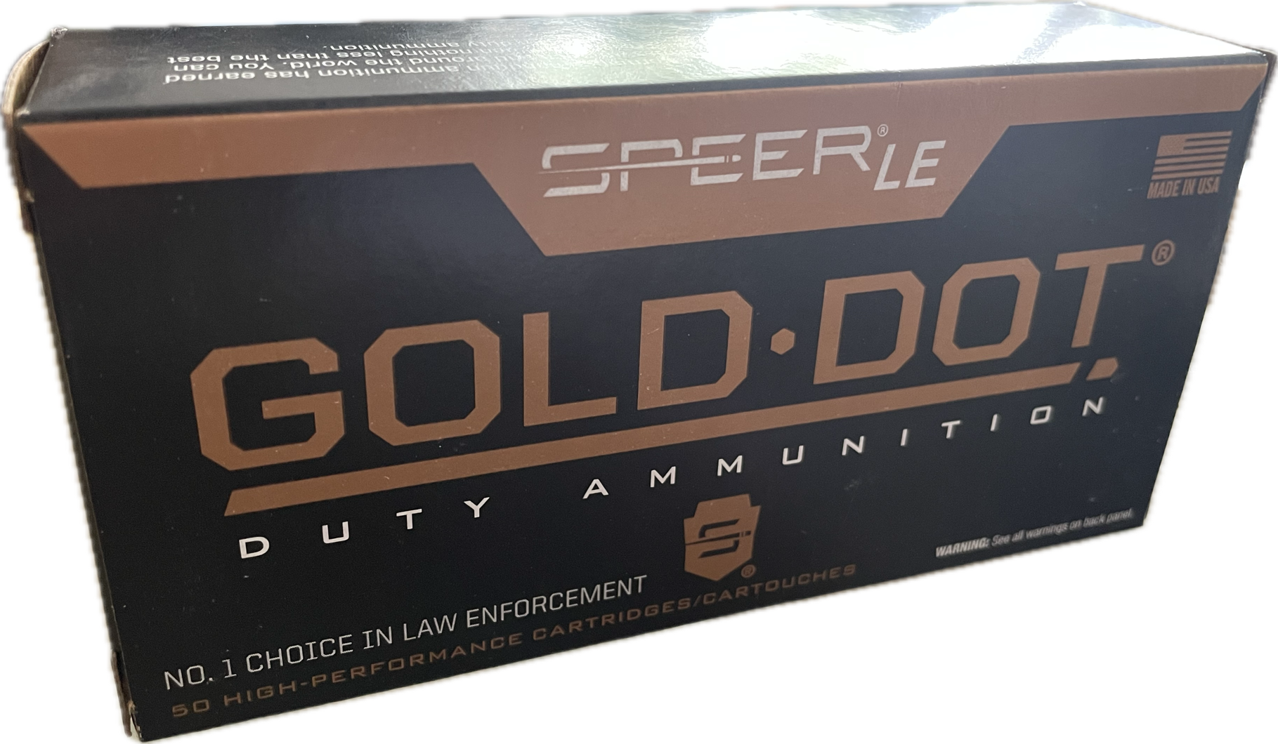 SPEER GOLD DOT - .9MM LUGER - 124 GRS - GDHP- 50 SCHUSS