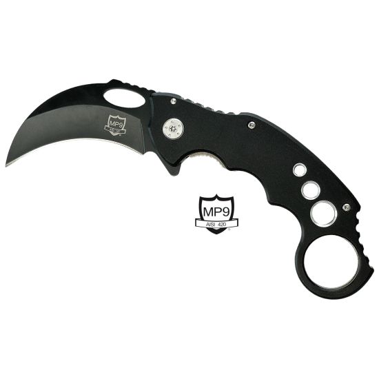 MP9 KARAMBIT-KLAPPMESSER - SCHWARZ