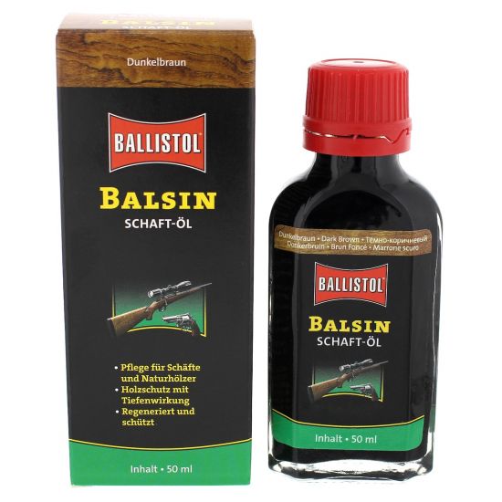 BALLISTOL BALSIN SCHAFTÖL 50 ML - DUNKELBRAUN
