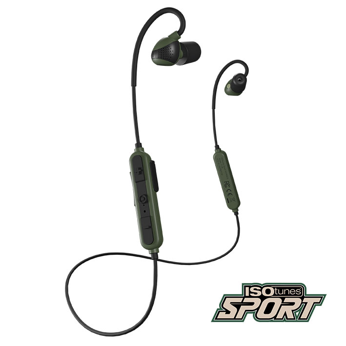 ISO-TUNES-SPORT ADVANCE - AKTIVER GEHÖRSCHUTZ - GRÜN