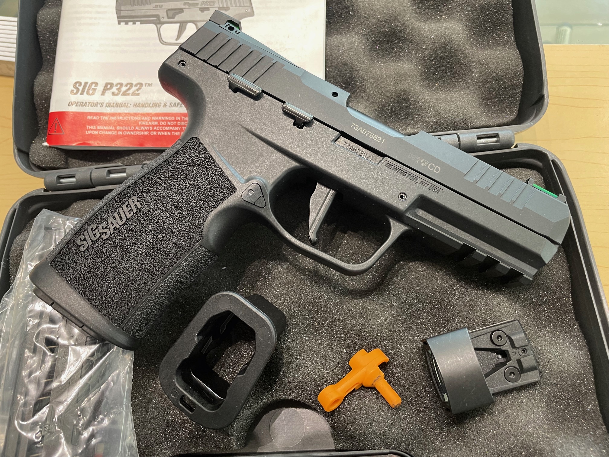 IM KUNDENAUFTRAG - SIG SAUER P322 .22LR - MIT SIG SAUER ROMEO RED DOT