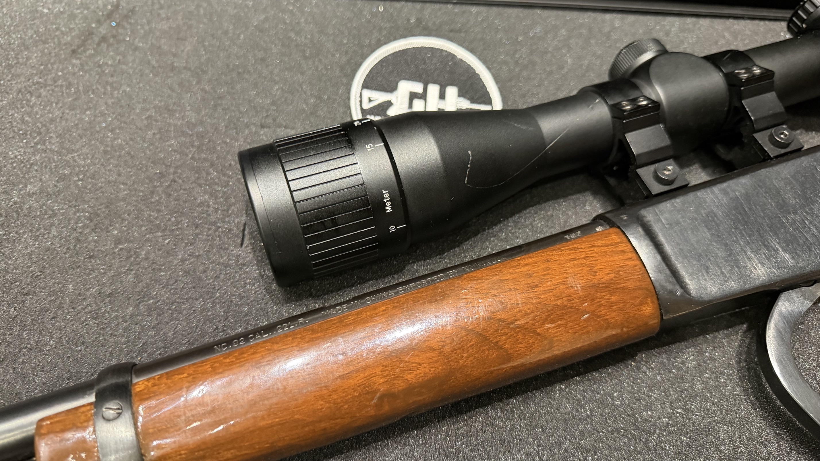 NORINCO UNTERHEBELREPETIERER - .22LR - MIT WALTHER 6x42 CI