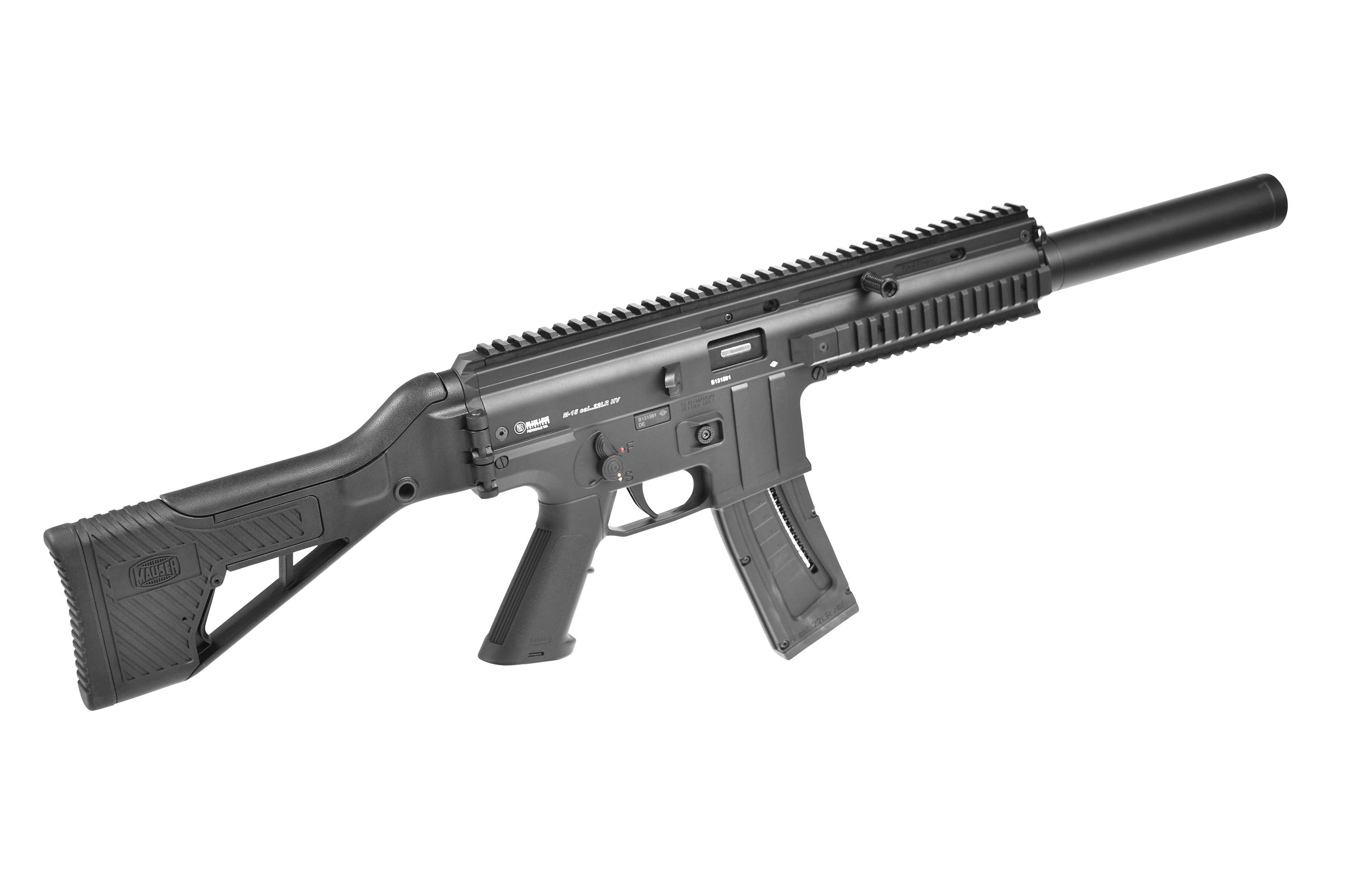 MAUSER M15 SD BLACK - HALBAUTOMATISCHE BÜCHSE - .22LR