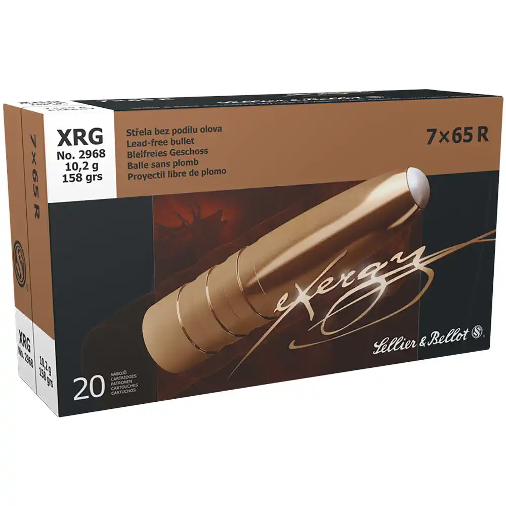 SELLIER & BELLOT 7x65R -  XRG - 158GRS. -  20 SCHUSS- BLEIFREI