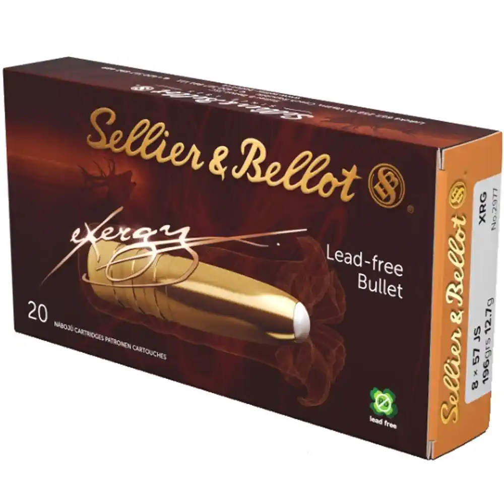SELLIER & BELLOT EXERGY  - 8x57 IS / JS - 196 GRS. - 20 SCHUSS