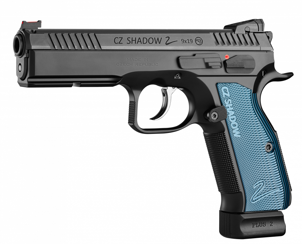 CZ SHADOW 2 - 9 MM LUGER - SCHWARZ/BLAU - SA/DA