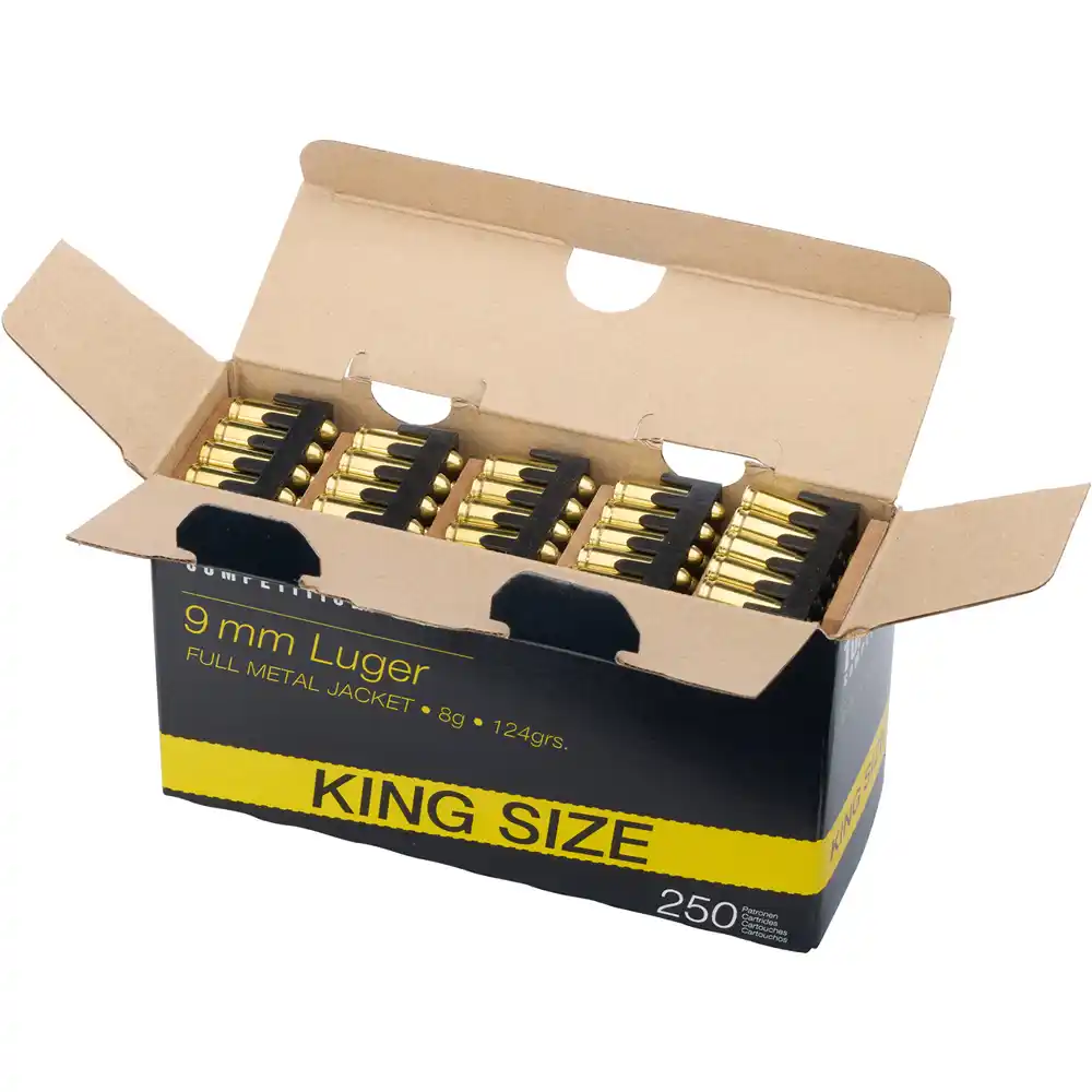TOPSHOT 9MM LUGER 124 GRS. FMJ-PATRONEN - 250 STÜCK