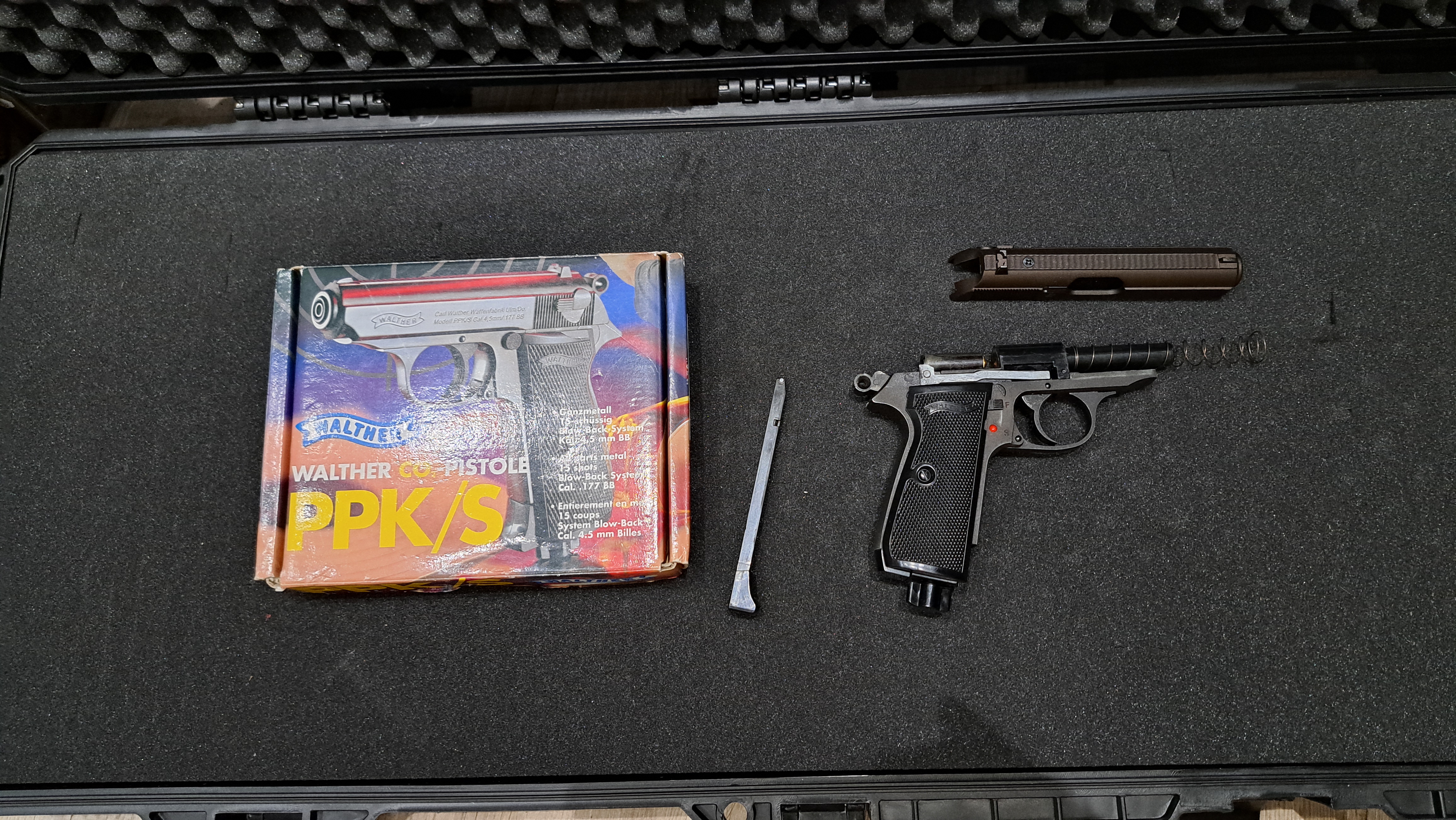 UMAREX - WALTHER PPK/S - 4,5MM BB - CO2 - ALT