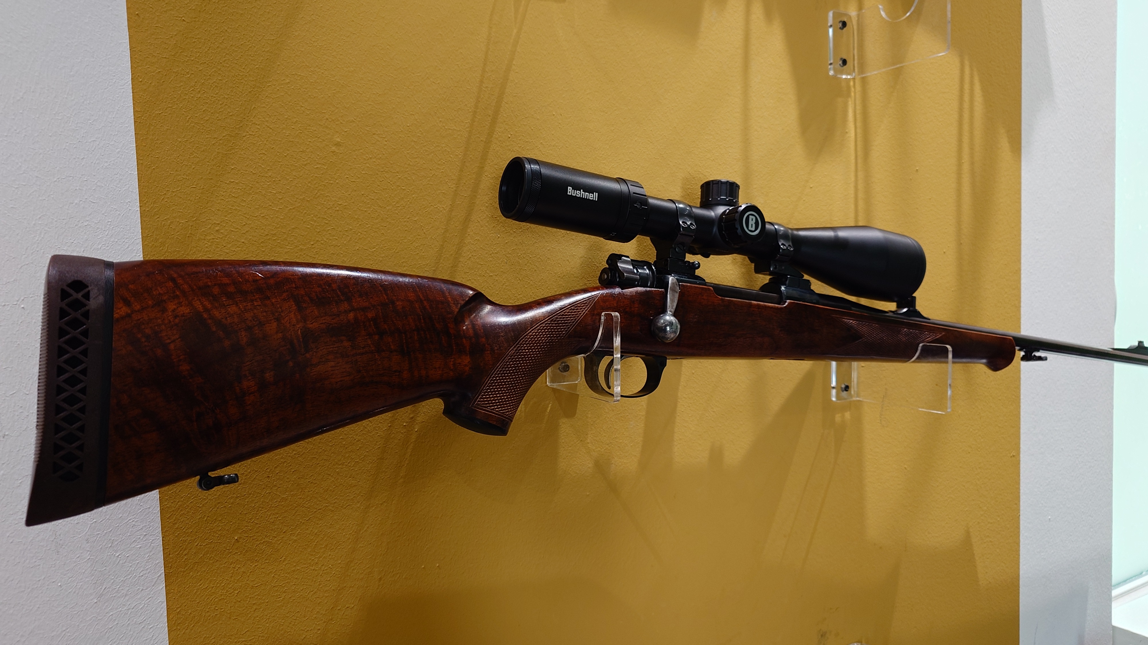 REPETIERBÜCHSE FRANKONIA M98 - 9,3x62 MIT NEUWERTIGEM BUSHNELL PRIME 3-12x56