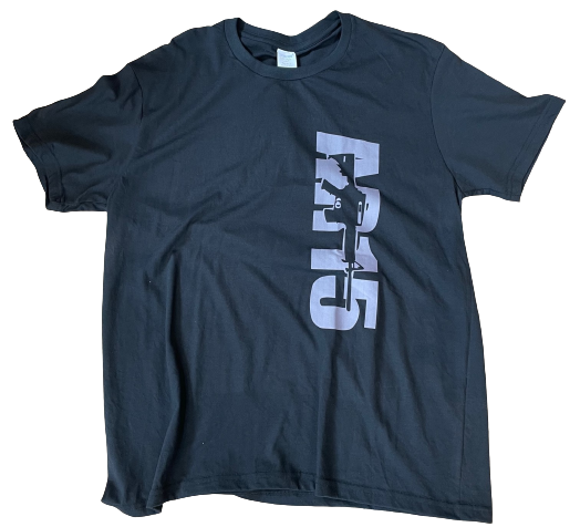 T-SHIRT "AR15" - SCHWARZ
