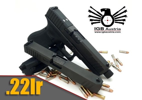 IGB WECHSELSYSTEM SET FÜR GLOCK 17 / 22 / 24 / 31 / 34 / 35 / 17L - .22LR
