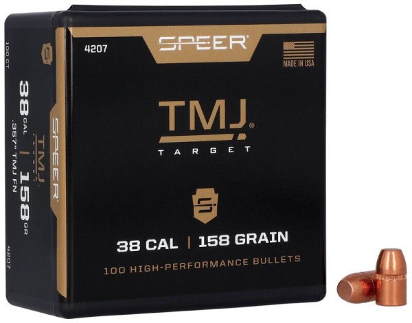 SPEER GESCHOSSE TMJ FN - .38SPECIAL / 357MAG, 158 GRAIN - 100 STÜCK
